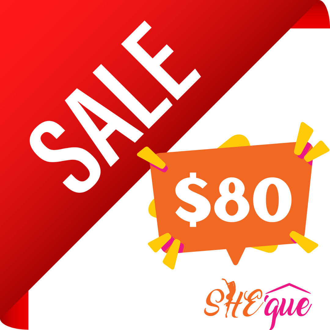STOCK CLEARING SALE - $80