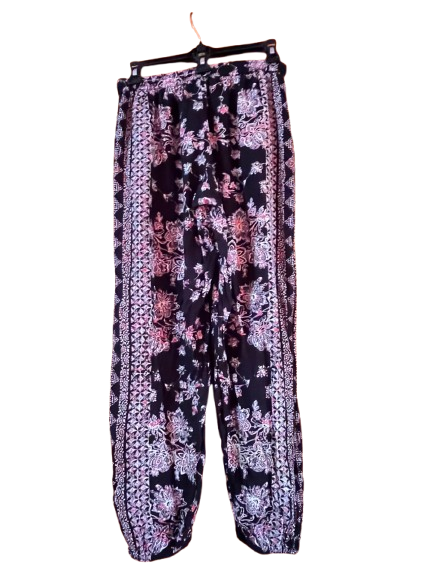 Pink ,White, Purple, Black Pants-M