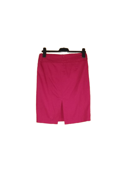 Red Knee Length Skirt - XL