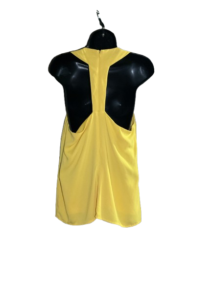 Yellow T-back Top - L