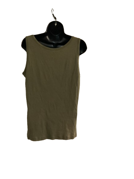 Green Sleeveless Top - L