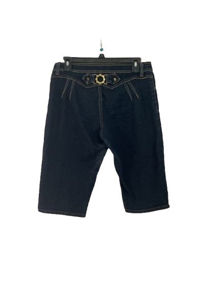 Dark Blue "Miss California" 3/4 Jeans - L