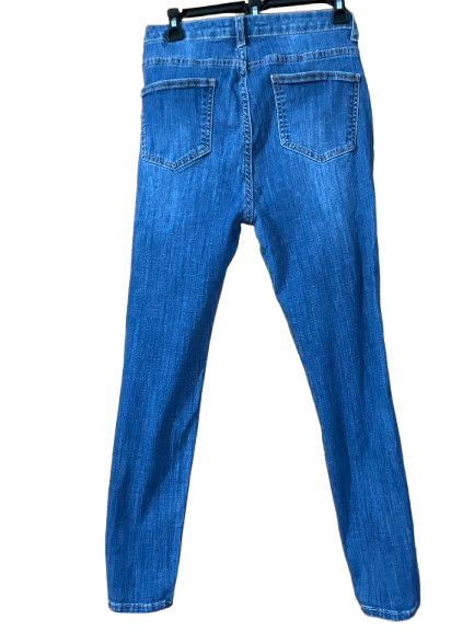 Blue Distressed "Denim Blvd"  Jeans - M(11)