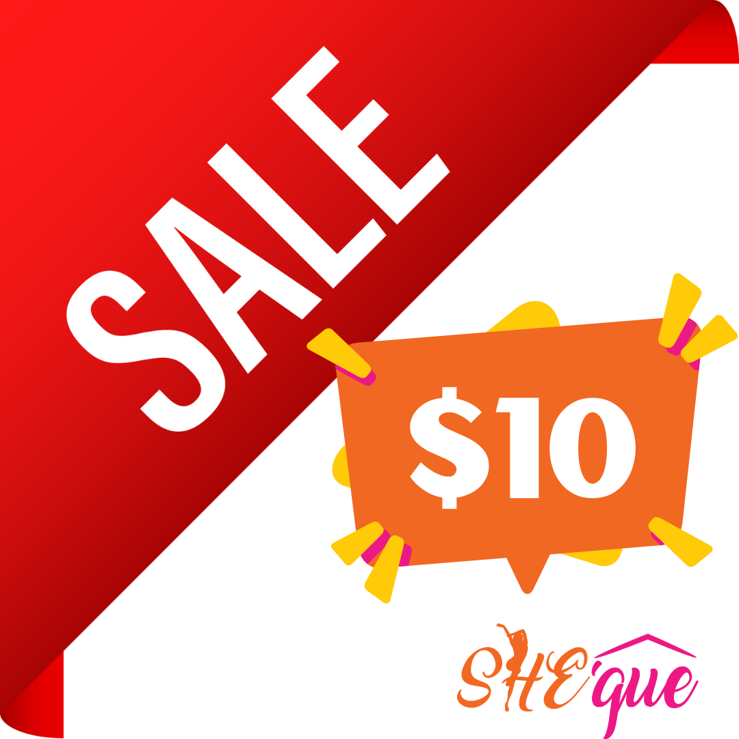 STOCK CLEARING SALE - $10
