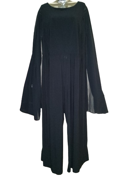 Black Emma & Michele Evening Jumpsuit - 2X