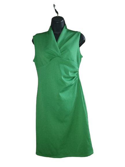 Green Sleeveless Dress - M
