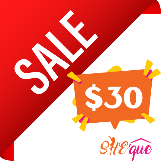 STOCK CLEARING SALE - $30