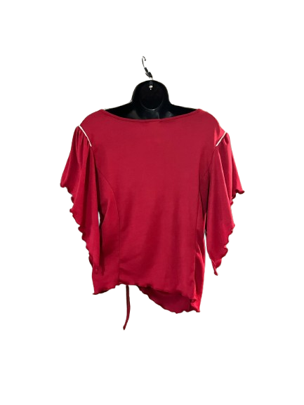 Red Short Sleeve Top-L