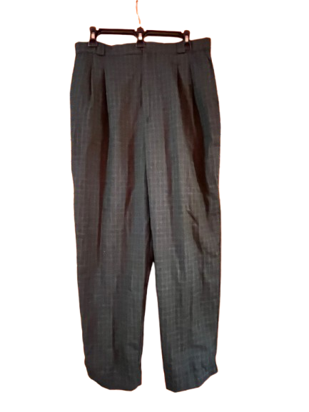 Green, Blue Pin-Stripe Pants-1X (16)