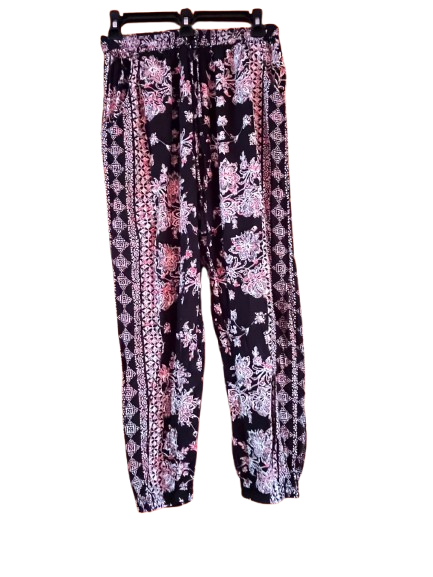 Pink ,White, Purple, Black Pants-M