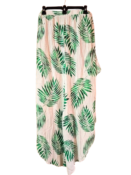Green, White Skirt-M