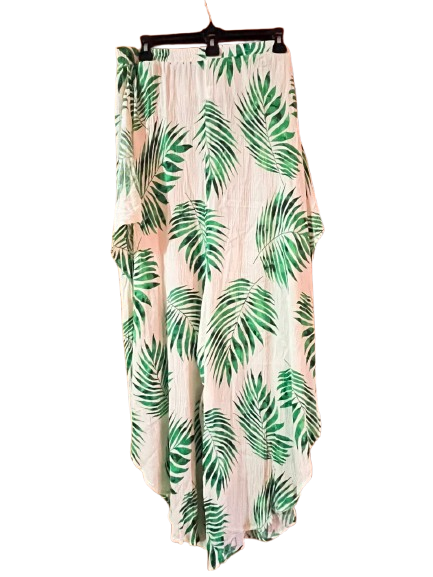 Green, White Skirt-M