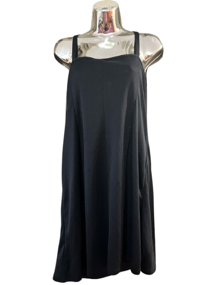 Black Sleeveless Dress - M