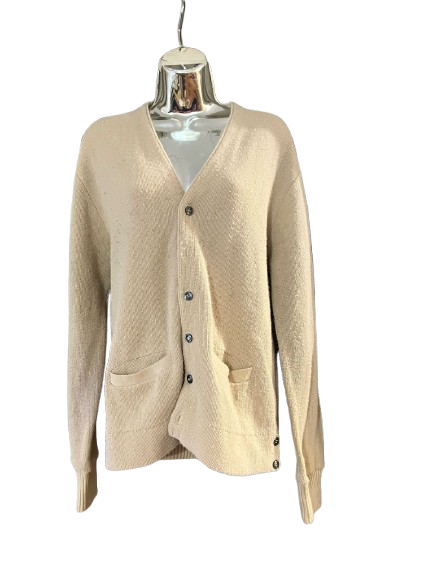 Beige Long Sleeve Jacket - M