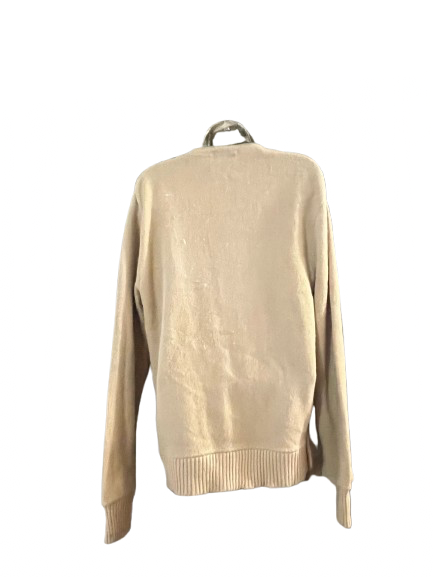 Beige Long Sleeve Jacket - M