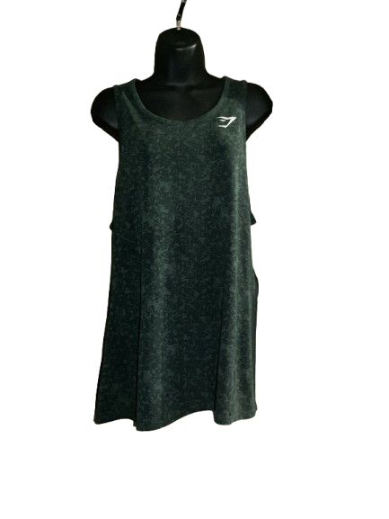 Green Sleeveless Gymshark Top - M