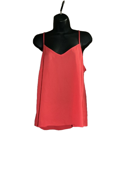 Red Spaghetti Strap Top - L