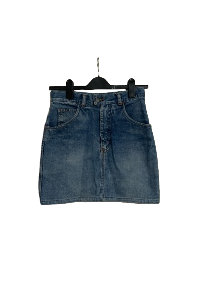 Blue Medium Wash Reem Skirt - S