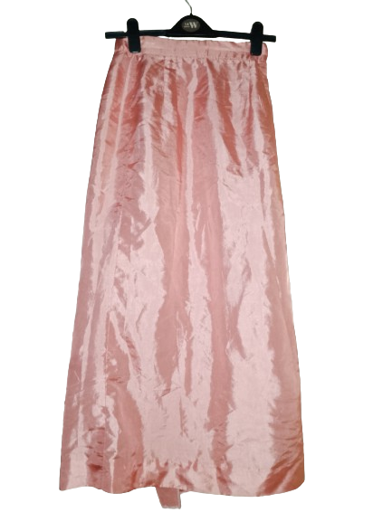 Rose Gold Maxi Skirt - S