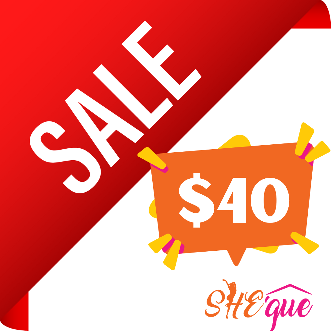 STOCK CLEARING SALE - $40