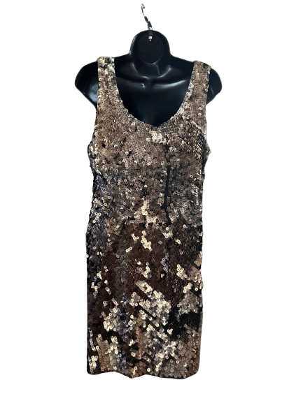 Brown Sequin Dress -L
