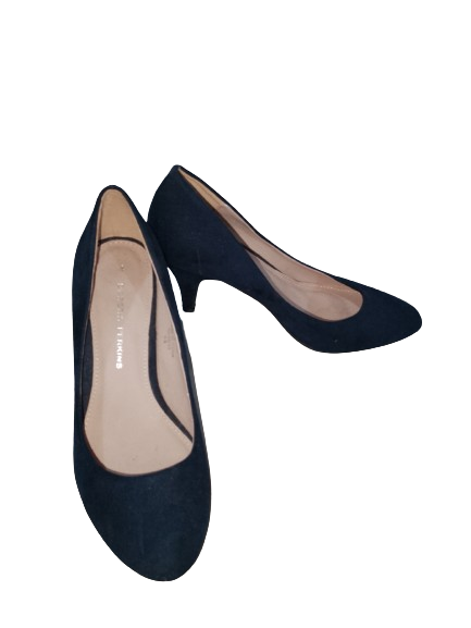 Navy Blue Dorothy Perkins Close Toe Heel- 4