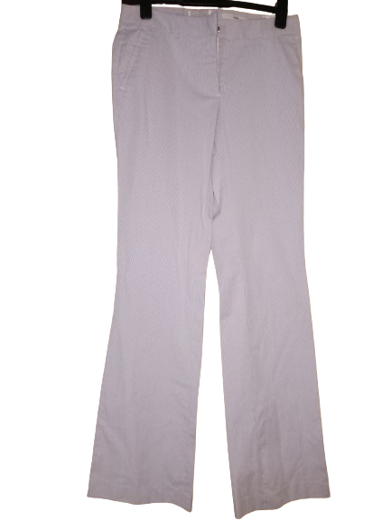Blue &amp; White H&amp;M Work Pants - S