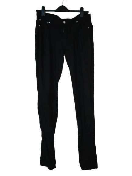 Black Chocolate Long Soft Jeans - XL