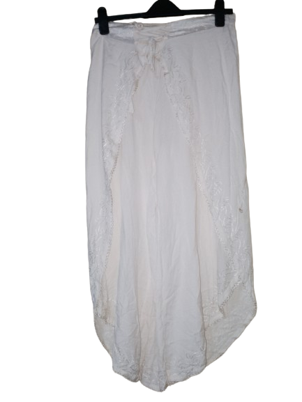 White My Choice Skirt Pants - OS