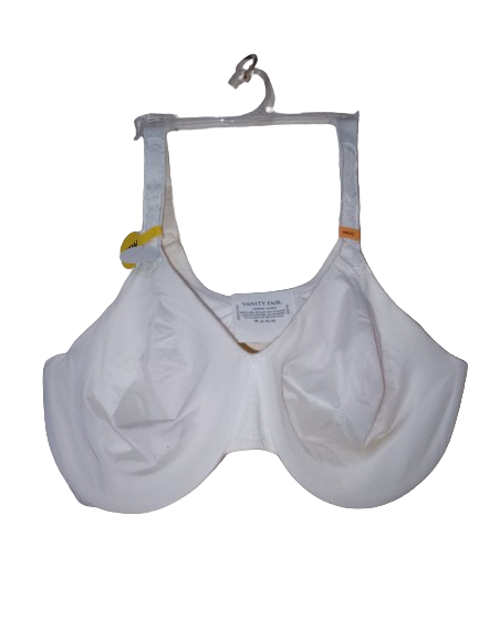 Cream Vanity Fair Bra - 42DD