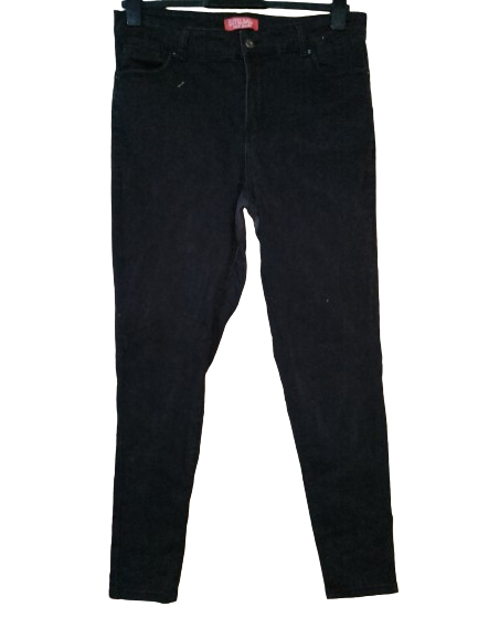Black 'BUTT I Love You' Jeans - L