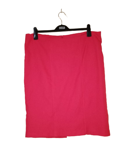 Red Work Skirt -XL