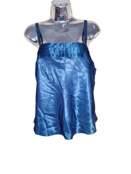 Blue Crop Camisole - L