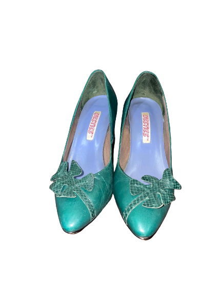 Green Westies Pump Heels - Size 6 1/2M