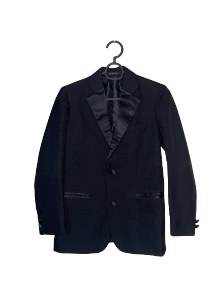 Black Long Sleeve Tobiki Jacket - Child's Size 12