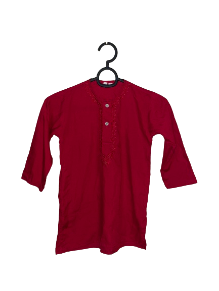 Red Kurta - Child's Size 3