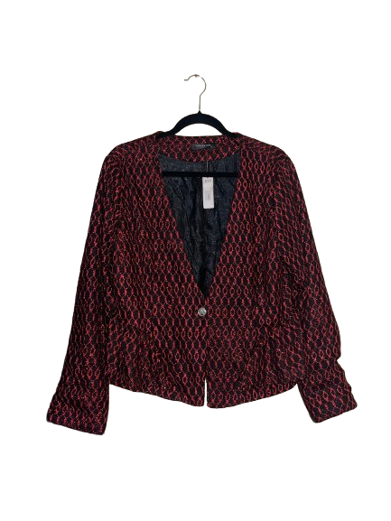 Red &amp; Black Long Sleeve London Collection Jacket - 1XL (Size 18)