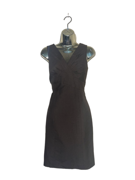 Dark Brown Sleeveless Ann Taylor Dress - S (Size 4P)